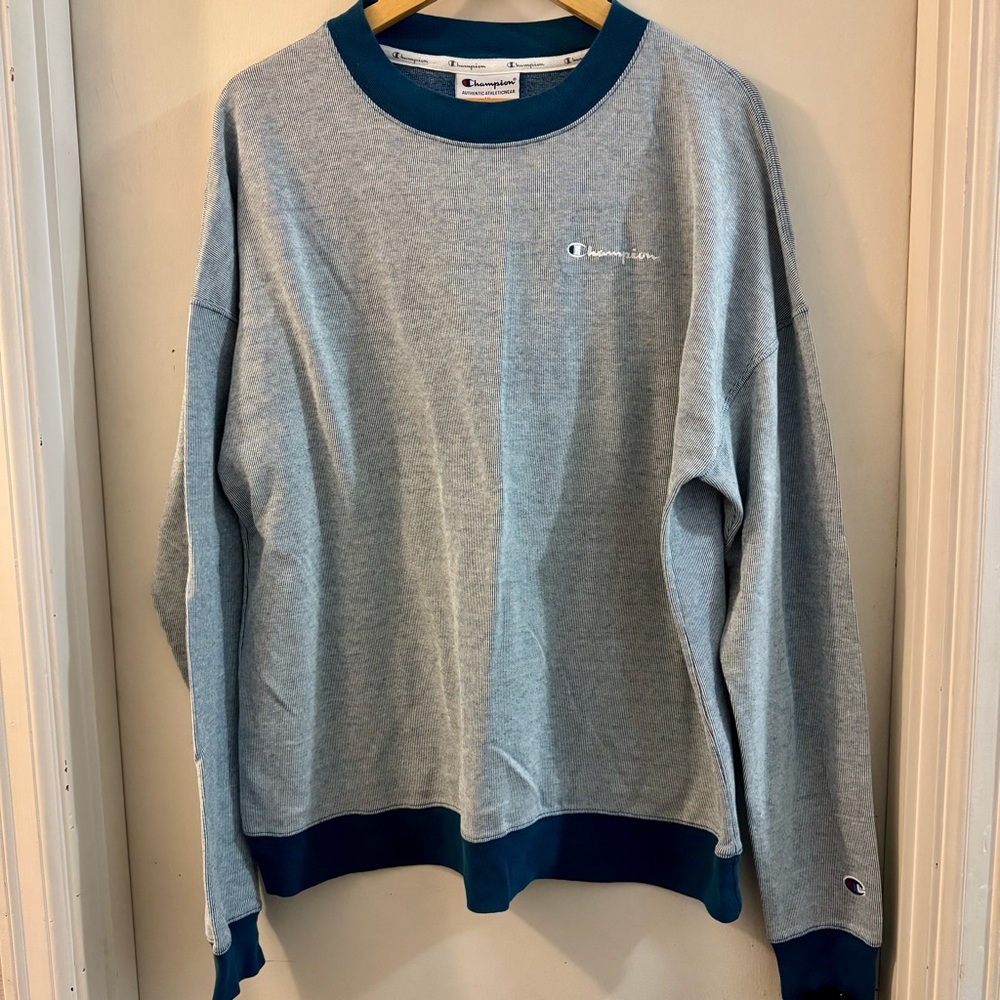 Champion Reverse Weave Crewneck Pullover XL, EUC
